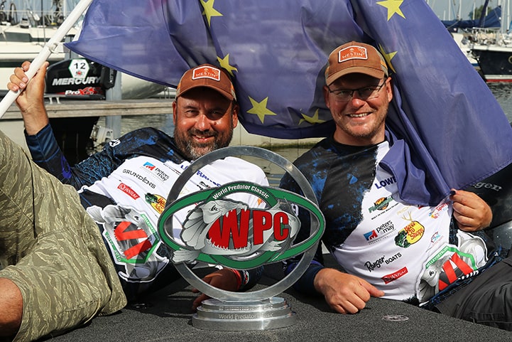 I díky Westin nástrahám a prutům vyhráli Radek Filip a Martin Štěpka v roce 2019 slavné World Predator Classic